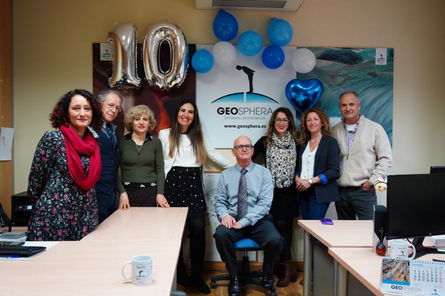 Décimo aniversario de Geosphera