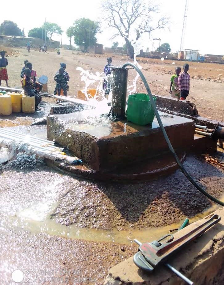 Limpieza y desarrollo de filtros y anillo de gravas